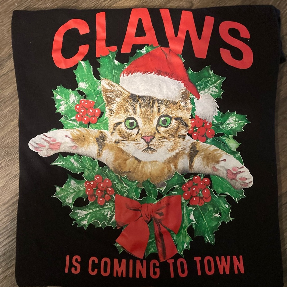 Holiday Time Graphic Christmas Cat T-Shirt Size 2X Unisex GUC!
SALE 4/$10 - Picture 4 of 4